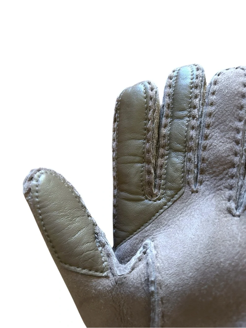 UGG Stormy Gray Tech Touch Gloves Size Medium